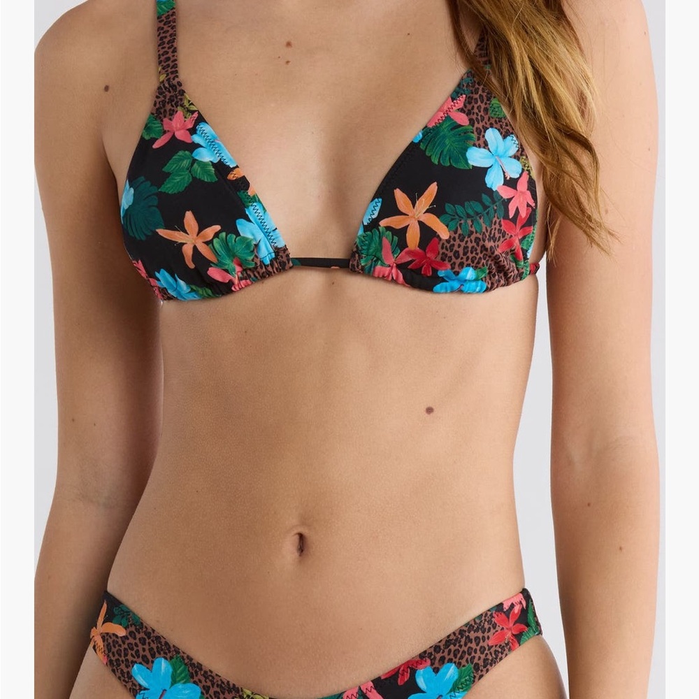 Pacsun Floral Print Bikini Set